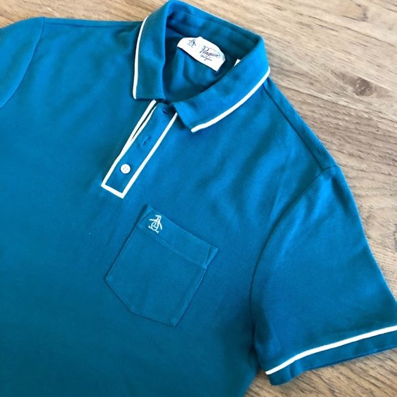Original Penguin Other - Original Penguin "The Earl" Polo Shirt - Teal